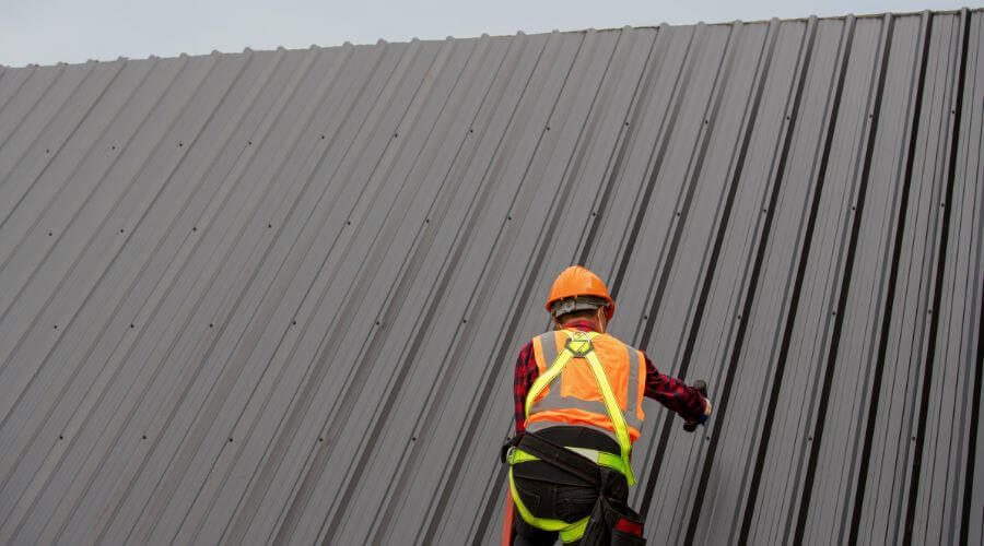 Professional metal roof installation services in Crowell, TX
